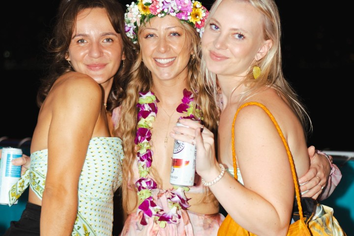 a group of people posing for the camera