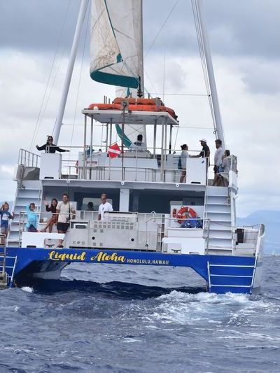 a large ship in a body of water